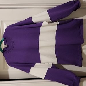 NWOT Spirit jersey purple, generously sized